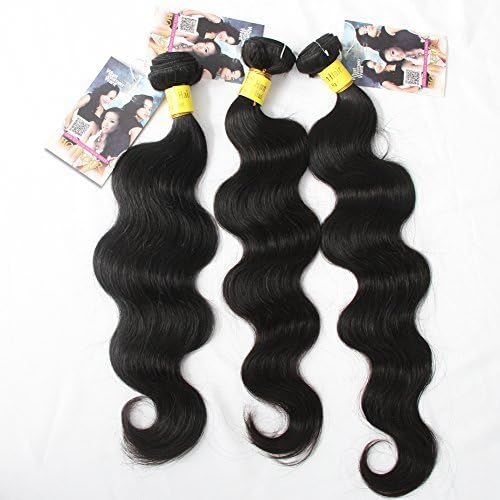 ALI HOTÂ®Hair Best Quality Brazilian Virgin Hair Extension Body Wave,Mixed Length 14inch 16inch 18inch 3pcs 300g per Lot,Fast Shipping by ALI HOT
