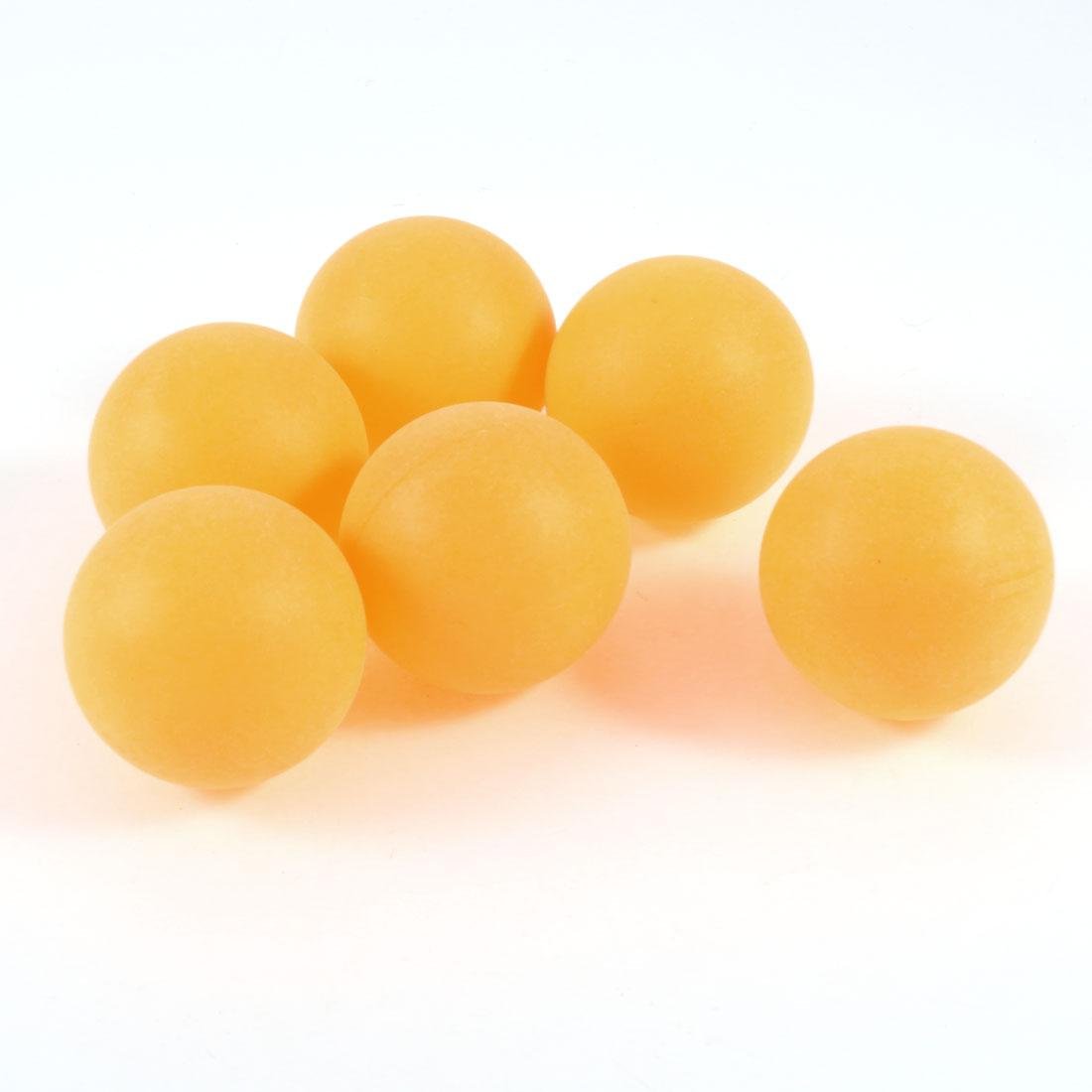 Komonee Plain Colour Ping Pong Table Tennis Balls 40mm No Logos Orange (Pack Of 25)
