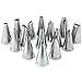 Lavesi 28-Piece Cake Decorating Set - Kit Includes 15 Popular Stainless Steel Tips - 1 Coupler -12 Piping Bags - Supplies for Crafting Fancy Icing Decorations on Pastries, Cupcakes, Cookies & Biscuits
