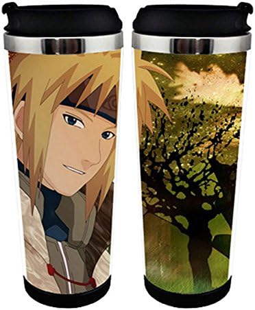 Anime Naruto Stainless Steel Travel Coffee Mug Cartoon Milk Mugs Cups Christmas Birthday Best Gift (A)