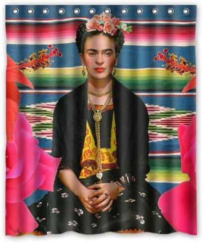 POOKOO!Famous Painter frida kahlo Painting Custom 66 x 72 Waterproof Polyester Fabric Bathroom Shower Curtain!! by POOKOO Shower Curtains