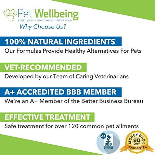 Pet Wellbeing Throat Gold for Dogs - Vet-Formulated - Soothes Throat Discomfort, Hoarseness, Leash Strain, Occasional Cough in Dogs - Natural Herbal Supplement 2 oz (59 ml)