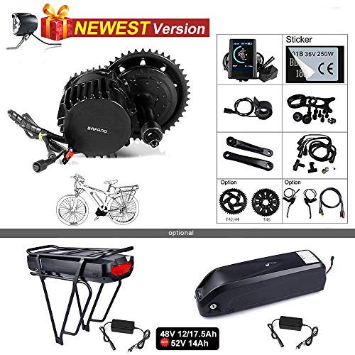 BAFANG BBSHD BBS03 48/52V 1000W Mid Motor Ebike Conversion Kit with