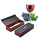 Lights Projector with Wine Opener, LiFu Electric Wine Bottle Opener Built-In Power Indicator with Wine Foil Cutter