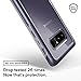 Caseology Skyfall for Samsung Galaxy Note 8 Case (2017) - Clear Back & Slim Fit - Orchid Gray