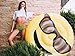 Floatie Kings Shades Emoji Pool Float - Giant Premium Inflatable Raft