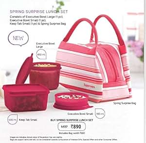 Amazon.com: tupperware spring surprise lunch set: Kitchen & Dining