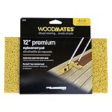 Mr. Long Arm 0355 Woodmates 12-Inch Premium Stain Applicator Replacement Pad