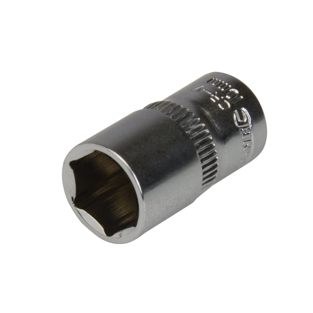 Silverline 438281 Socket 1/4" Drive 6pt Metric, 10 mm