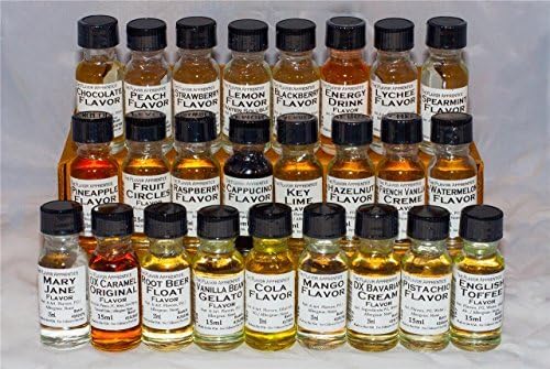 Peppermint Flavoring Extracts by The Flavor Apprentice (0.5 oz/15 ml) for Baking & Cosmetics: Hard Candy, Cakes, Gummies, Chocolate, Marshmallows, Caramels, Fudges, Taffies, Ice Cream, and more 15ml by The Flavor Apprentice