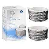 Podoy HWF62 Humidifier Filter Compatible Holmes HM1300 SCM1100 HM1761 HWF-62 Filter Replacement (2 Pack)