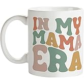 Fatbaby Mom Gifts Coffee Mug, Mothers Day Gifts For New Mom Pregnant Expecting Mama To Be, In My Mama Era Tea Cup 11oz