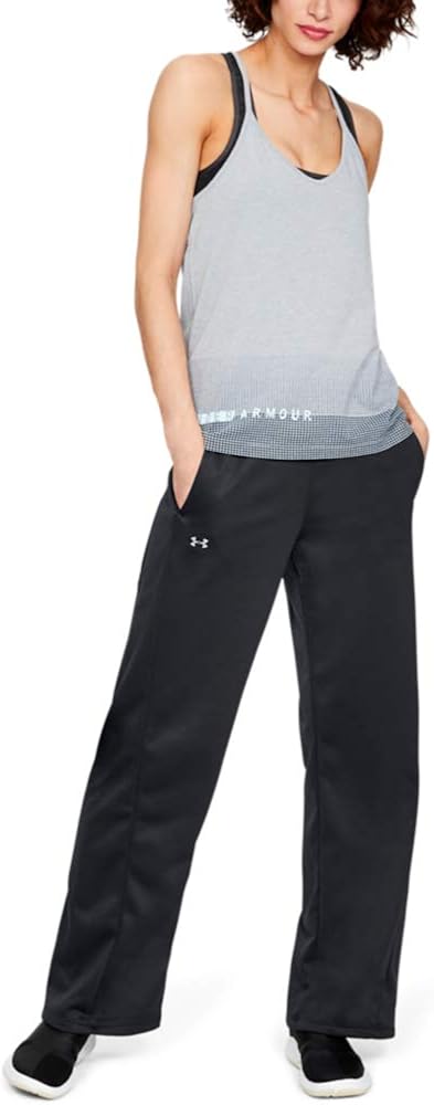 Under Armour Women's Armour Fleece Open Pants: Clothing