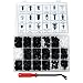 415 Pcs Push Retainer Kit, Most Popular Sizes &Applications, Free Fastener Remover For GM Ford Toyota Honda Chrysler with Plastic Storage Case (415Pcs)
