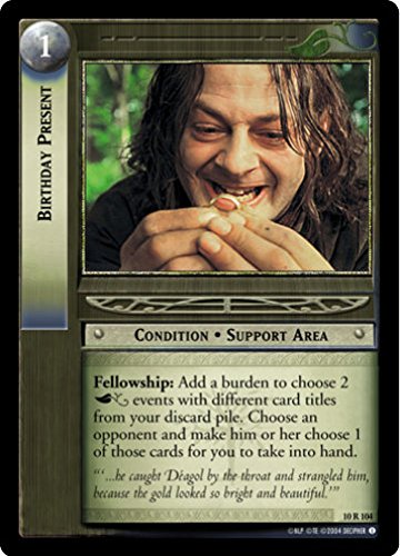 LOTR TCG MD MOUNT DOOM FOIL BIRTHDAY PRESENT 10R104