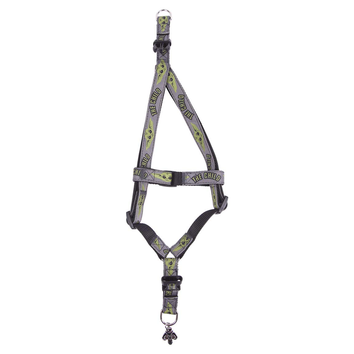 CERDÁ LIFE'S LITTLE MOMENTS - For Fan Pets | The Mandalorian Baby Yoda S-M Dog Harness - Official Disney Star Wars® Licensed