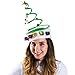 Christmas Tree Hat - Red Coil Santa Hat - Springy Christmas Hats