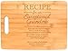 Mothers Day Gifts for Grandma Recipe for an Exceptional Grandma Mother Day Gifts Birthday Gifts for Grandma Unique Gifts for Grandma Big Rectangle Bamboo Cutting Board