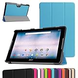 Acer Iconia One 10 B3-A30 Slim Shell Case,Mama Mouth Ultra Lightweight PU Leather Standing Cover for 10.1