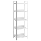 MAHANCRIS Bookshelf, 5-Tier Bookcase, Standing Book