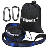 Ollieroo Hammock Straps Hammock Tree Straps 100% No Stretch Suspension System Kit Camping Hammock Security Accessories
