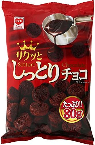 Amazon | リスカ しっとりチョコ 80g | リスカ | ビスケット・クッキー ...