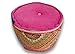 Navya Creations Indian Pouf Cover Ottoman Handmade