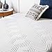 LUCID 10 Inch Latex Hybrid Mattress - Responsive Latex Foam and Encased Springs - Medium Firm Feel - Motion Isolation - Edge Support - Gel Infused - Pressure Relief - Bed in a Box - Full Size