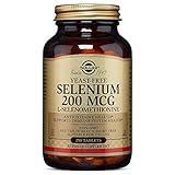 Solgar  Yeast-Free Selenium 200 mcg, 250 Tablets
