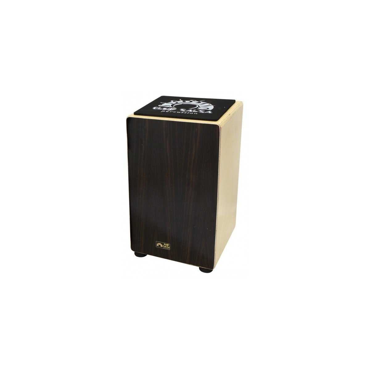 PURE GEWA CLUB SALSA F830108 Cajon with Tuning Key for String Adjustment, Bag, Handle and Rucksack Straps
