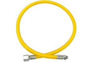 XS Scuba Miflex Low Pressure Braided Hoses - Mellow Yellow, 40"