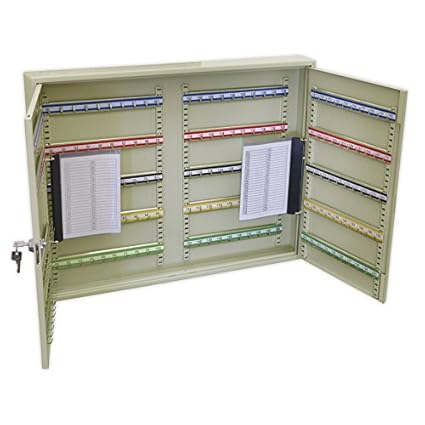 Sealey Skc200w Wide Key Cabinet 200 Key Capacity Amazon Co Uk