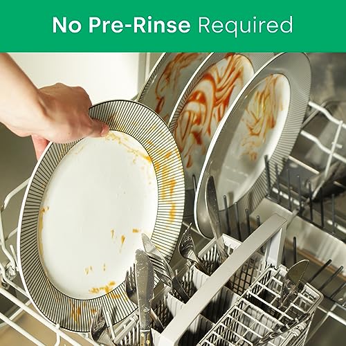 Dropps Dishwasher Detergent Pods Lemon 120 Count Cuts Grease & Fights Stuck On Food For