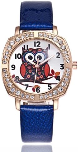 FAPIZI Gift Watch Cute Owl Women Fashion Alloy Band Analog Quartz Round Wrist Watch Watches