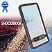 FXXXLTF Phone Case for Galaxy S10+ Plus Slim, Samsung S10 Plus Waterproof Case Clear, Heavy Duty Shockproof Protection Underwater Full Body Cover Case for Samsung Galaxy S10+ Plus 6.4 inch(Black)
