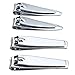 HQY Stainless Steel Nail Clipper Set - Fingernail and Toenail Clipper Set