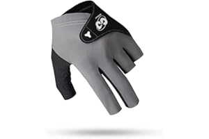 WNDDLE Billiards Glove, Pool Glove Left Hand, Billiard Pool Gloves for Left Hand 3 Finger, Quick-Dry Breathable and Non-Slip, Snooker Cue Sport Gloves Popular Sizes for Men & Women