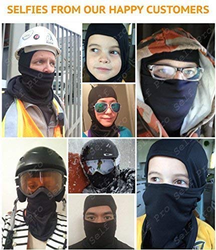 AYPOW Kids Balaclava Thermal Winter Hat 4-12 Years, Windproof