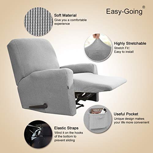 EasyGoing Recliner Stretch Sofa Slipcover Sofa Cover 4Pieces
