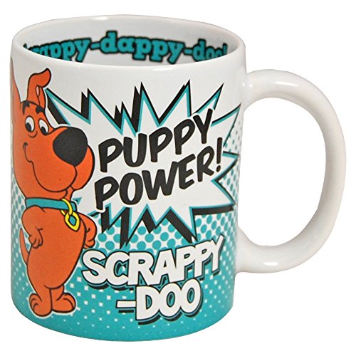 Scrappy Doo Gift Boxed Mug. Scooby Doo Lemme At Em Puppy Power Classic Hanna Barbera