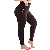 SINOPHANT Plus Size Leggings for Women with Pockets,Women's High Waisted Stretchy XXL-4XL Leggings for Gym Workout
