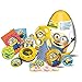 3 Minions Surprise Eggs with Toy Candy and Sticker