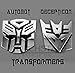 TORCHSTAR Edge Glowing LED Transformers Autobots Car Emblem - Blue