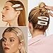 Pearls Hair Clips for Women Lady Girls,4pcs Artificial Pearl Hair Barrettes Bobby Pins Decorative Wedding Bridal Party Hair Headwear Barrette Styling Accessories for Birthday Valentines Day Gifts