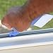 Home-X Ergonomic Window Track Cleaning Brush, Polypropylene, 7.75 in