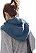 Winter Soft Pullover Knit Infinity Scarf Beanie Hoodie Scarf