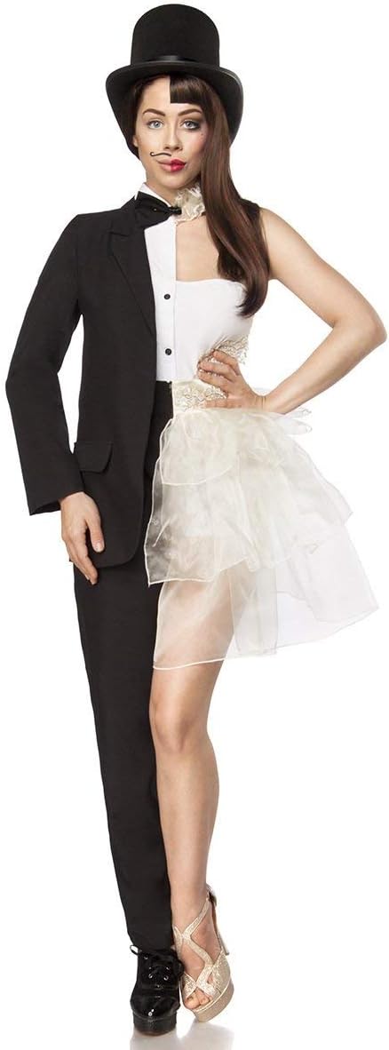 Mask Paradise Generique Exclusive Men's Women's Costume Black/White L (40)