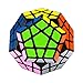 LAPOND 3x3 Megaminx Speed Cube Magic Cube Puzzle Toy,Black