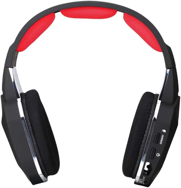 Wireless Gaming Headset Headphone Kompatibel mit PS5 PS4 PC Computer Nintendo Switch Klarer Ton Over-Ear Kopfhörer Abnehmbares Mikrofon