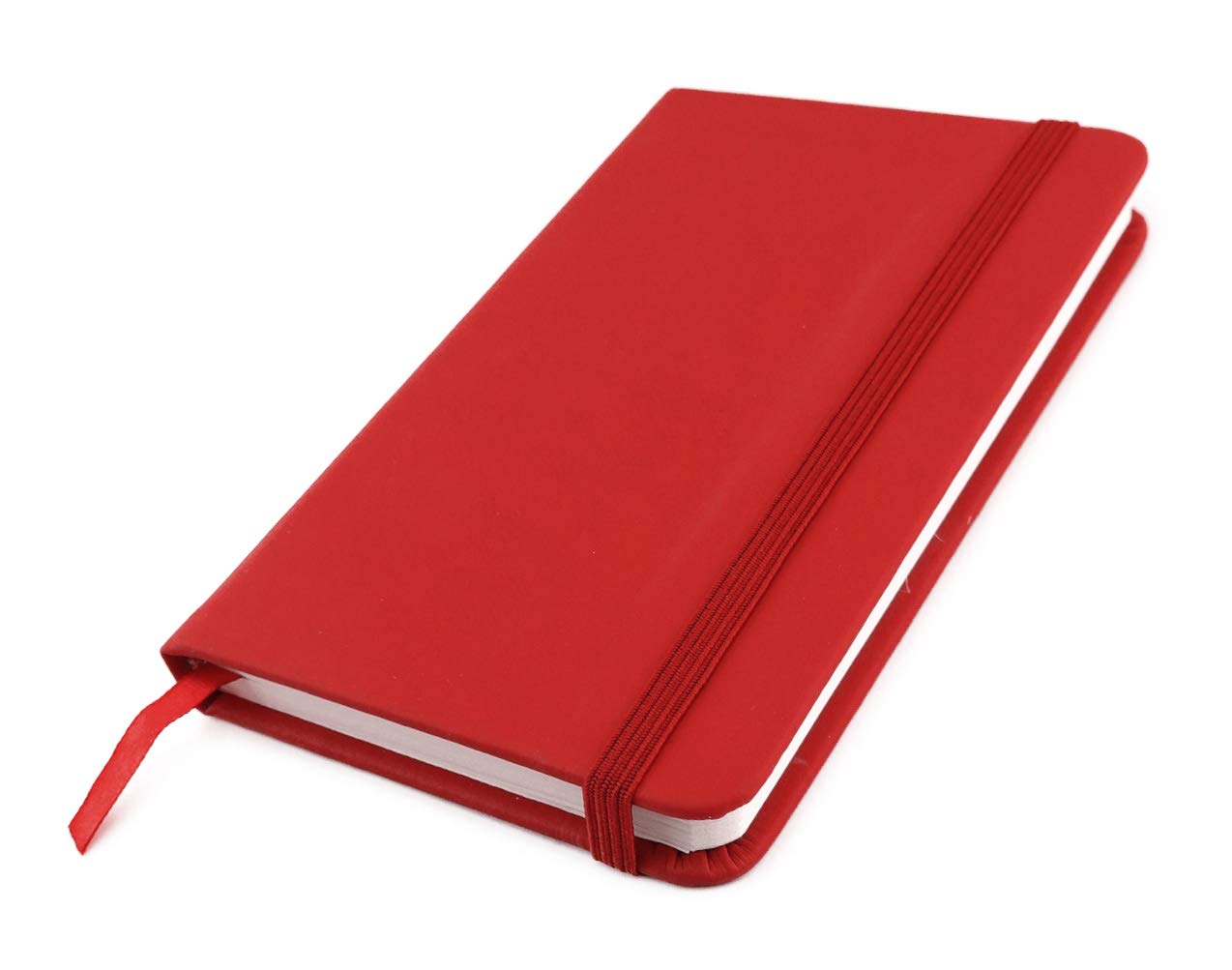 TigerTie - Writing set with retractable ballpoint pen and notebook in gift box. - Red - One size